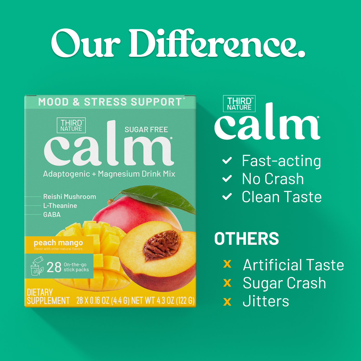 Third Nature® Calm Stick Packs