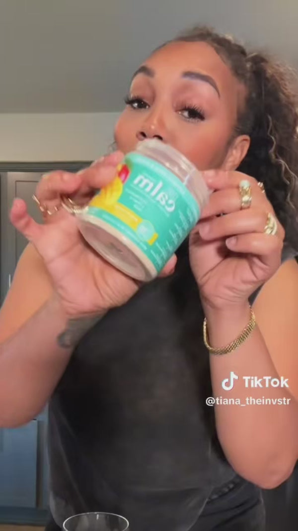 Customer video review of Third Nature Calm drink mix by Tina