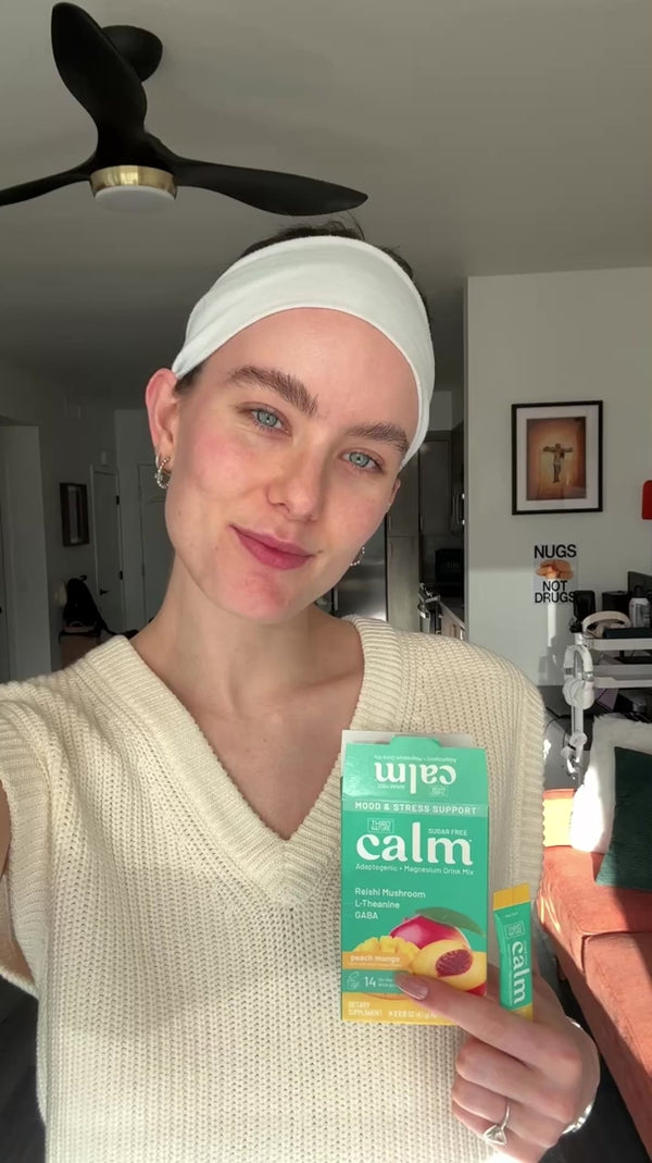 Customer video review of Third Nature Calm drink mix