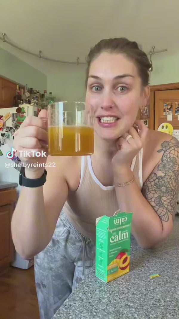 Customer video review of Third Nature Calm drink mix by Shelby